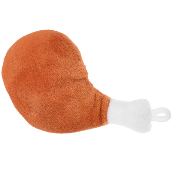 PAMINGONO Backpack Pendant Plush Chicken Drumstick Coffee PP Cotton 1Pack