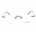 thumbnail image 2 of Calvin Klein Demo Rectangular Titanium Unisex Eyeglasses CK22112T 009 52, 2 of 2