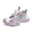 Purple, variant on Kids Girls Summer Princess Sandals Comfort Beach Outdoor Closed Toe Sports Sandals Shoes for Kids