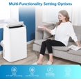 thumbnail image 5 of WPOND 14000 BTU 750 Sq Ft Portable Air Conditioner with Dehumidifier, 5 of 9