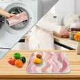 thumbnail image 3 of Yayeee Dish Drying Mat for Kitchen Counter 16" x 18" Microfiber Super Absorbent Coffee Decorative Pad, Soft Brown Pattern, 3 of 9