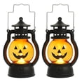 thumbnail image 1 of 2Pcs Pumpkin Lights Halloween Handheld Lantern Halloween Decoration for Kids, 1 of 8