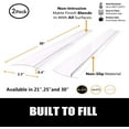 thumbnail image 2 of Silicone Stove Gap Covers (2 pack), Stove Guard, Oven Gap Filler, Heat Resistant Stove Gap Filler, Seal Gap between Oven Kitchen Cabinet and Stove Countertop, Easy Clean (30 inch, Clear), 2 of 9