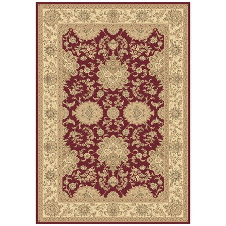 Dynamic Rugs Legacy 58019 Creche Persian Rug - Red