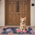thumbnail image 4 of Pioneer Flower Floral Print Pattern Door Rugs,Washable Non Slip Door Mats Indoor,Decorative Door Mats,Entry Mat Indoor for Entrance,Bedroom,Kitchen,Bathroom,16"x47", 4 of 6
