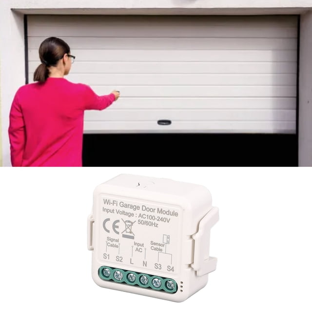 Intelligent Garage Door Controller, Rugged APP And Voice Control Offline Functionality Intelligent Garage Door Opener for Home