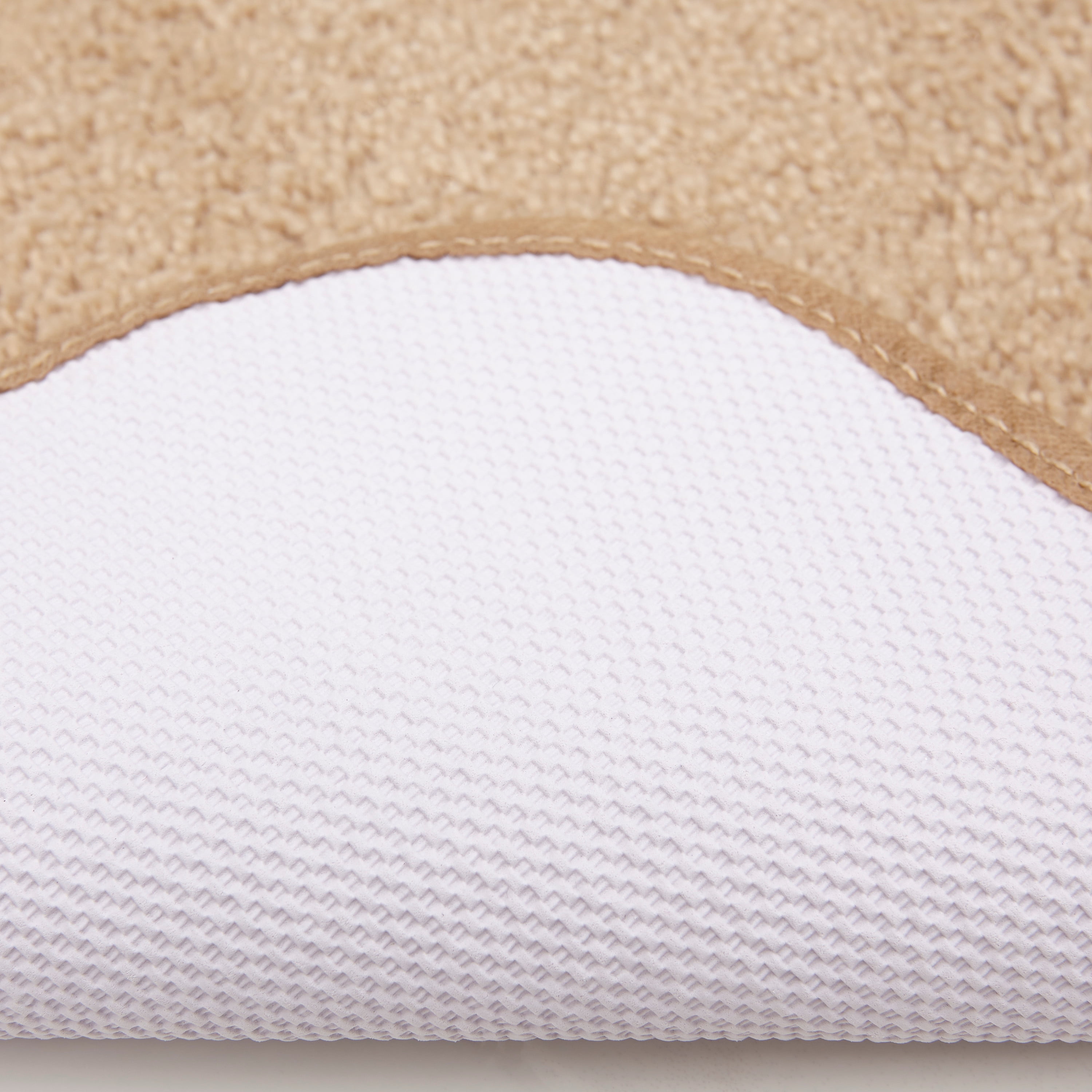 Mohawk Home Pure Perfection Nylon Bath Rug Contour, Linen 1'8" x 2'