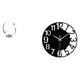 thumbnail image 1 of Soporte De Hierro Para Botellas De Vino Y Reloj De Pared Acrílico, Organizador Decorativo Para Exhibición De Bebidas Para Adultos, Silencioso, Fácil De Leer, Simple, Redondo, De Metal, Para, 1 of 8