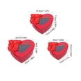 thumbnail image 6 of AURARMLET 3Pcs Valentine Day Red Heart Boxes Paper Box for Candy and Flower Packaging, 6 of 6