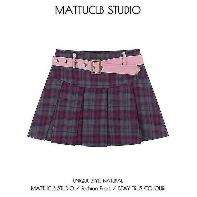 Summer New Sweet Cool Spicy Girl Play Skirt Girl Korean A-line Jk Short Mini Goth Skirt Y2k Streetwear 2023 Vintage Pink Skirts