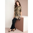 thumbnail image 2 of Roaman's Women's Plus Size Ultrasmooth Fabric Straight-Leg Pant, 2 of 6