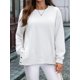 thumbnail image 5 of Sudaderas de Gran Tamaño para Mujer, Sudaderas de Larga, Camisetas con Abertura Lateral, Tops, Conjuntos para Adolescentes. XXL, 5 of 10