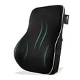 thumbnail image 1 of ObusForme Lumbar Support Memory Foam Back Rest with Dual Adjustable Straps – Ergonomic Cushion for Office Chair, Home Seating, Gaming Chair Removeable Washable Cover, 1 of 7