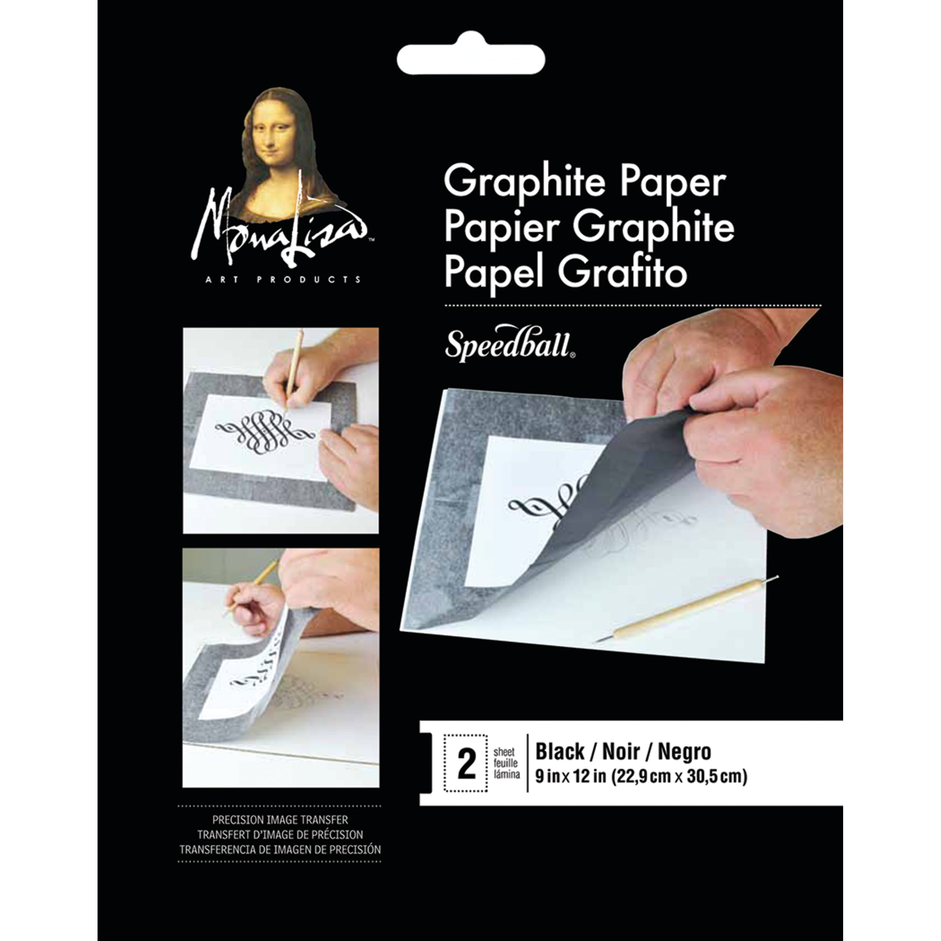 Royal & Langnickel Graphite papier gris 4 feuilles 9" X 13"