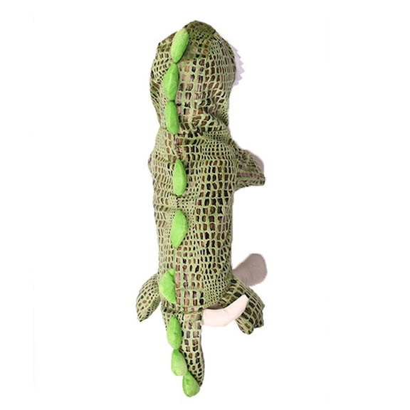 WEUVEB Durable Pet Party Costume Crocodile Design Multi-Color Dog Coat