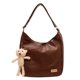 thumbnail image 1 of Bolso con asa superior para mujer bandolera tipo bandolera de cuero bolso de compras informal, 1 of 9