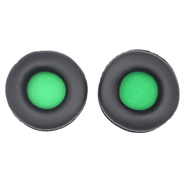 Matsuzay Almohadillas para los oídos, cojines, auriculares de malla transpirable, accesorios para auriculares, reemplazo de la cubierta para Skullcandy Relojes inteligentes Verde
