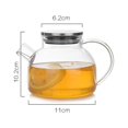 thumbnail image 2 of 1pc 500ml Household Glass Teapot Heat Resistant Glass Teapot Healthy Teapot Small Kettle, 2 of 4