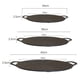 thumbnail image 5 of Escalada Sartén para freír aceite Cocina de inducción antiadherente Sartenes para asar a la parrilla (29 cm), 5 of 5