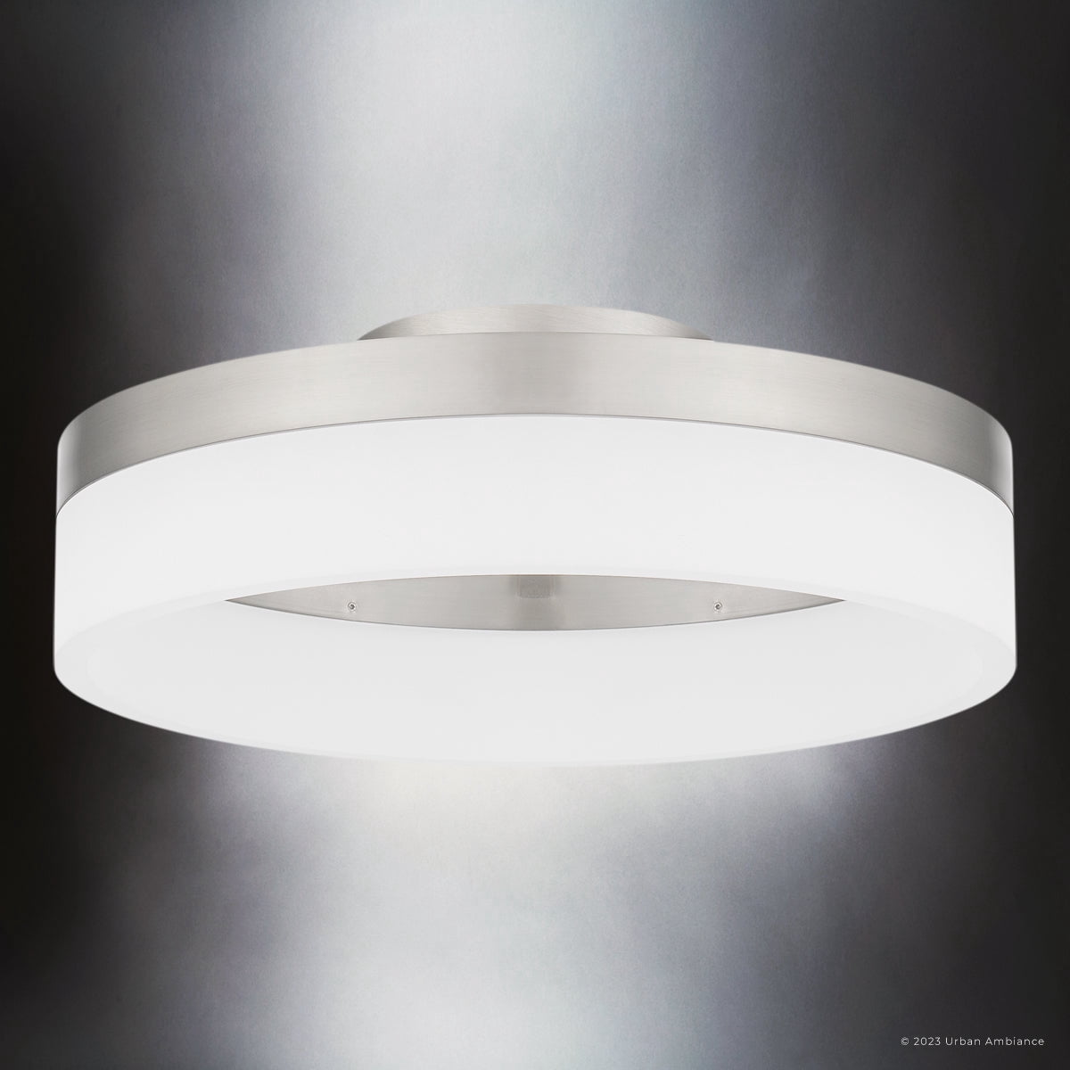 Luxury Casual Ceiling Light, Brushed Nickel, UQL4650