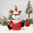 thumbnail image 3 of Manunclaims Christmas Gift Bag Decorative Cartoon Soft Texture Festive Props Cloth Santa Claus Doll Apples Bag for Christmas, 3 of 8