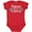 Red, variant on Inktastic Future Pit Crew Racing Flags Boys or Girls Baby Bodysuit