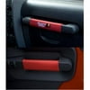 Rugged Ridge 13305.57 Grab Handle Kit, Red; 07-10 Jeep Wrangler JK