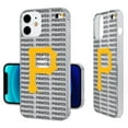 thumbnail image 6 of Pittsburgh Pirates Text Backdrop Clear iPhone Case, 6 of 7