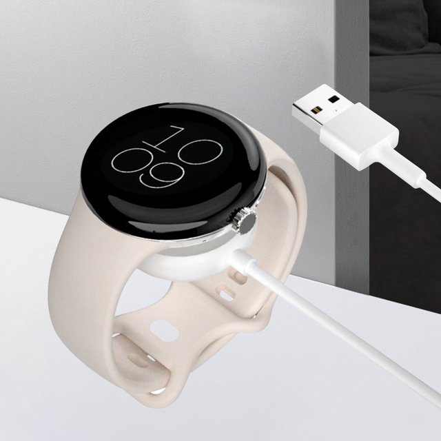 Reemplazo del cable de carga del cargador magnético 5V 1A de 1 m para Google Pixel Watch 2022