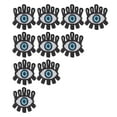 thumbnail image 5 of 10Pcs Embroidered Patches Sequin Eye Shape Covering Breakages Stains Iron On Patches for DIY Clothing Hats, 5 of 5