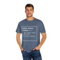 thumbnail image 4 of :Instructor Professor Schoolteacher Gift Cute Middle School Teachers Definition Men Women Unisex Garment-Dyed T-shirt, 4 of 4