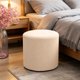 thumbnail image 1 of Stretch Round Stool Cover Soft Fabric Waterproof Round Ottoman Slipcover Washable Protector For Vanity Bedroom Living Room And Home Daily Use, 1 of 6