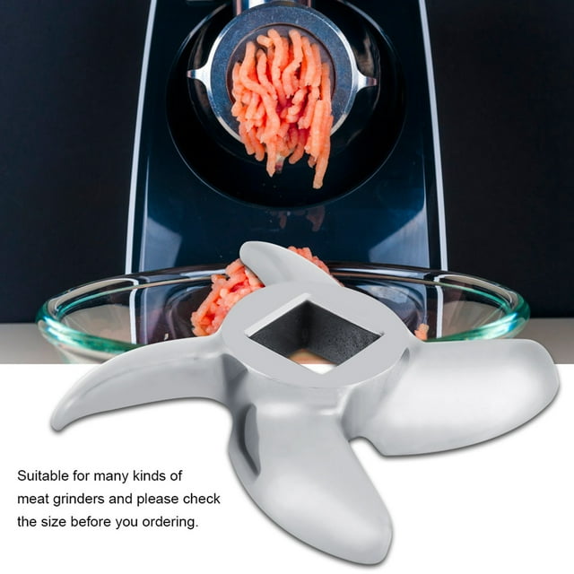Stainless, Grinder Knife, Replacement Blade Suitable for Many Meat Grinders