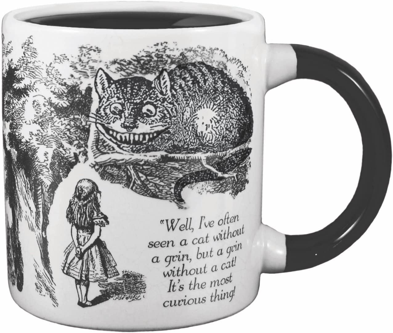 Gift for Her Mug 11oz Whimsical gift Gift for Him Winter Mug Alice In Wonderland Mug New Year gift
