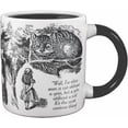 thumbnail image 2 of Alice in Wonderland: Disappearing Cheshire Cat: 12 oz. Ceramic Mug, 2 of 2