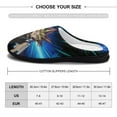 thumbnail image 2 of Mens Cozy Slippers Yu-Gi-Oh Warm Soft Plush Slipper Slip-on House Shoes for Home Indoor Outdoor, 2 of 7