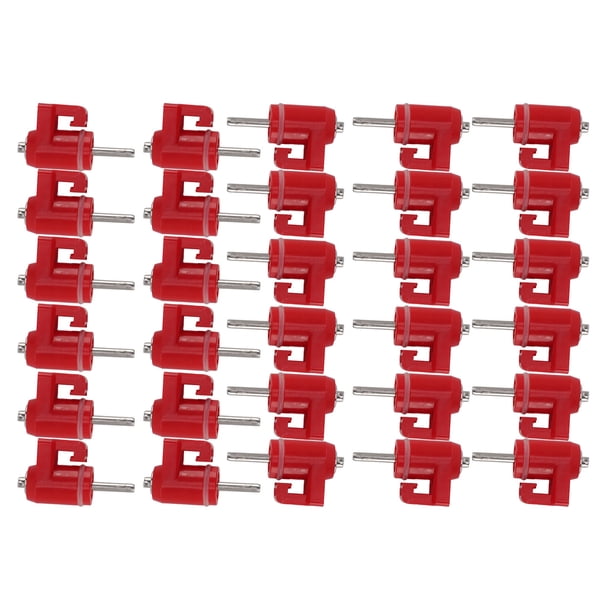30 Bebederos Automáticos Para Pollos, Bebederos De Tetina De Plástico Para Pollos, Aves De Corral, Gallina, Pato, Bebederos De Agua Estilo Tornillo Para Pollos, Gansos, Pollos De