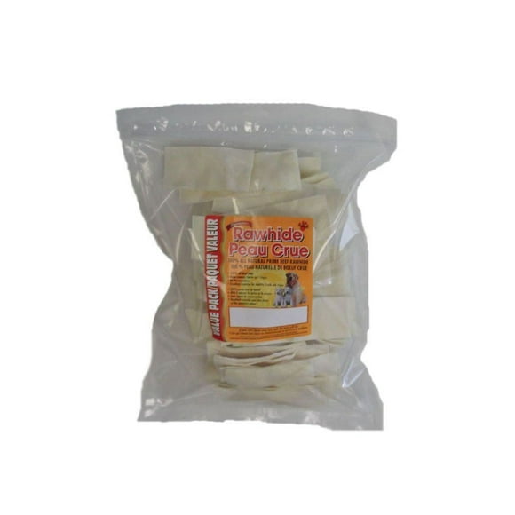 Gâterie pour chiens Masters Best Friend languettees de cuir en blanc