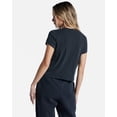 thumbnail image 4 of Billabong Women's Better Than Basic Solid Color Tee T-Shirt (X-Small, Off Black), 4 of 4