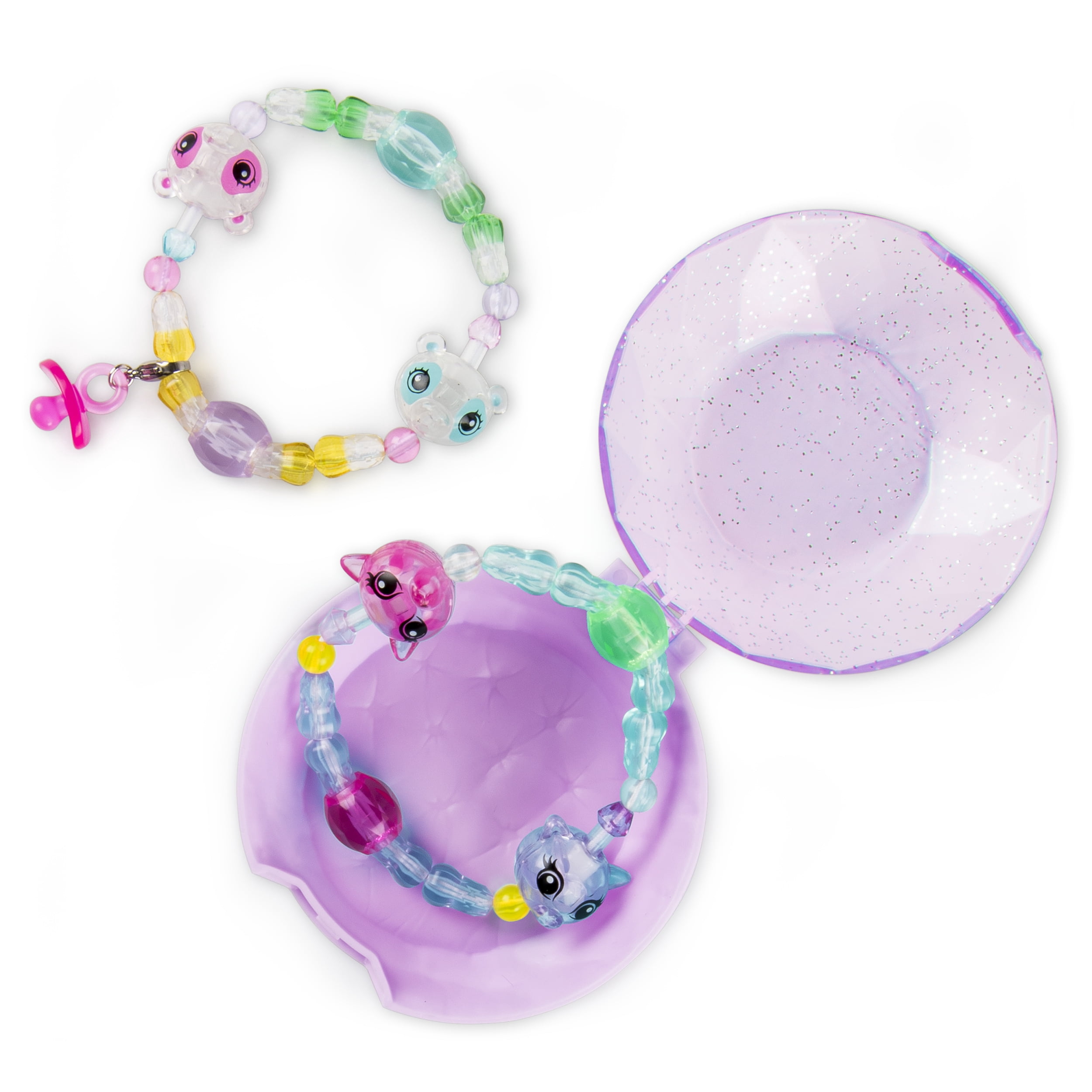 Twisty Petz - Babies 4-Pack Pandas and Kitties Collectible Bracelet Set for Kids Electronic Pet