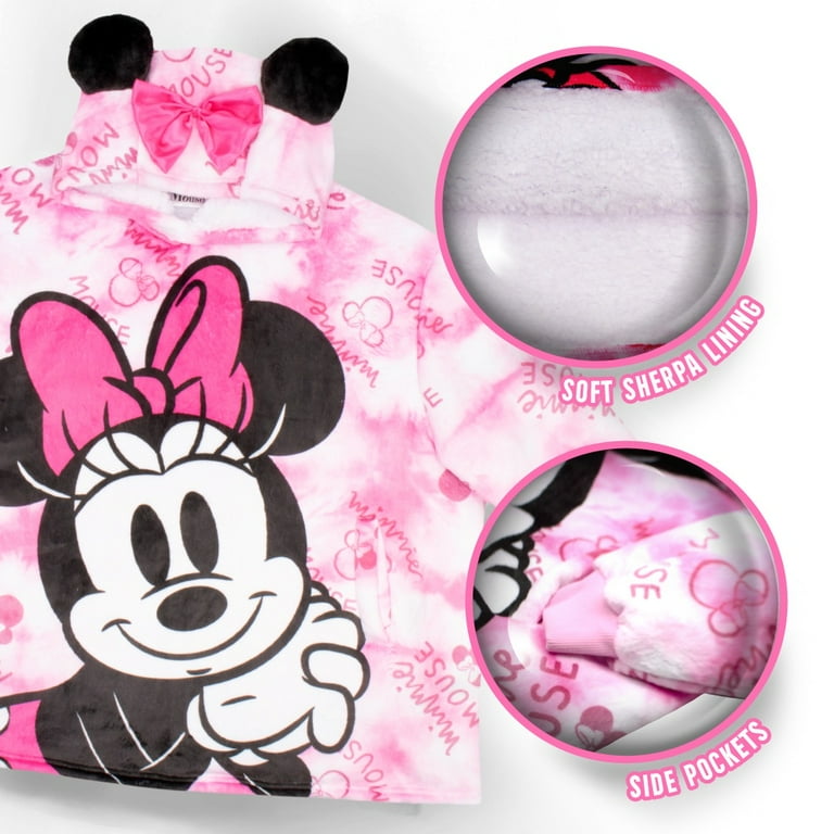 Disney Minnie Mouse Wayy Big Hoodie for Kids Oversized Disney Minnie Mouse Wayy Big Hoodie for Kids Oversized