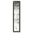 thumbnail image 2 of ArtToFrames 8" x 42" Black Panel With Silver Lip Picture Frame, 8x42 inch Multi Wood Poster Frame (WOM-5093),  Pack, 2 of 7