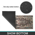 thumbnail image 7 of Kitchen Rugs and Mats Non Skid Washable Boho Brown Carpet Kitchen Mat and Rug Set,Floor Cushion Waterproof Rug,Rubber Backed Area Rugs for Kitchen Laundry, 7 of 7