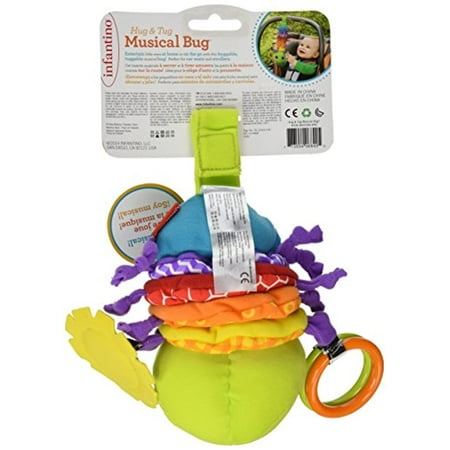 Infantino Hug and Tug Musical Bug