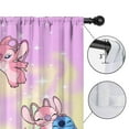 thumbnail image 4 of 2 Panels Cartoon Movie Print Pattern Nursery Curtains for Cartoon Lovers,Boys Girls Kids Cartoon Window Drapes for Living Bedroom Playroom Room Decor Rod Pocket 52x84 Inch, 4 of 5