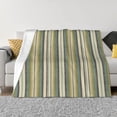 thumbnail image 1 of Fotbe Colourful stripes Manta de Franela con Estampado, Manta Ultrasuave para Cama, Sofá, Auto, Hipoalergénica y Antibolitas-50"x40", 1 of 6