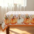 thumbnail image 6 of Tchckioa Rectangle Tablecloth,Stain Proof Waterproof Table Cloths for Dining(Autumn Grid Pumpkin,60x120 Inch), 6 of 6