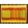 thumbnail image 1 of Ahgly Company Machine Washable Indoor Rectangle Southwestern Yellow Country Area Rugs, 8' x 10', 1 of 4