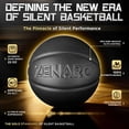 thumbnail image 3 of Balón de baloncesto Zenaro Ultra Premium Silent tamaño 7 (29,5 cm), 3 of 8