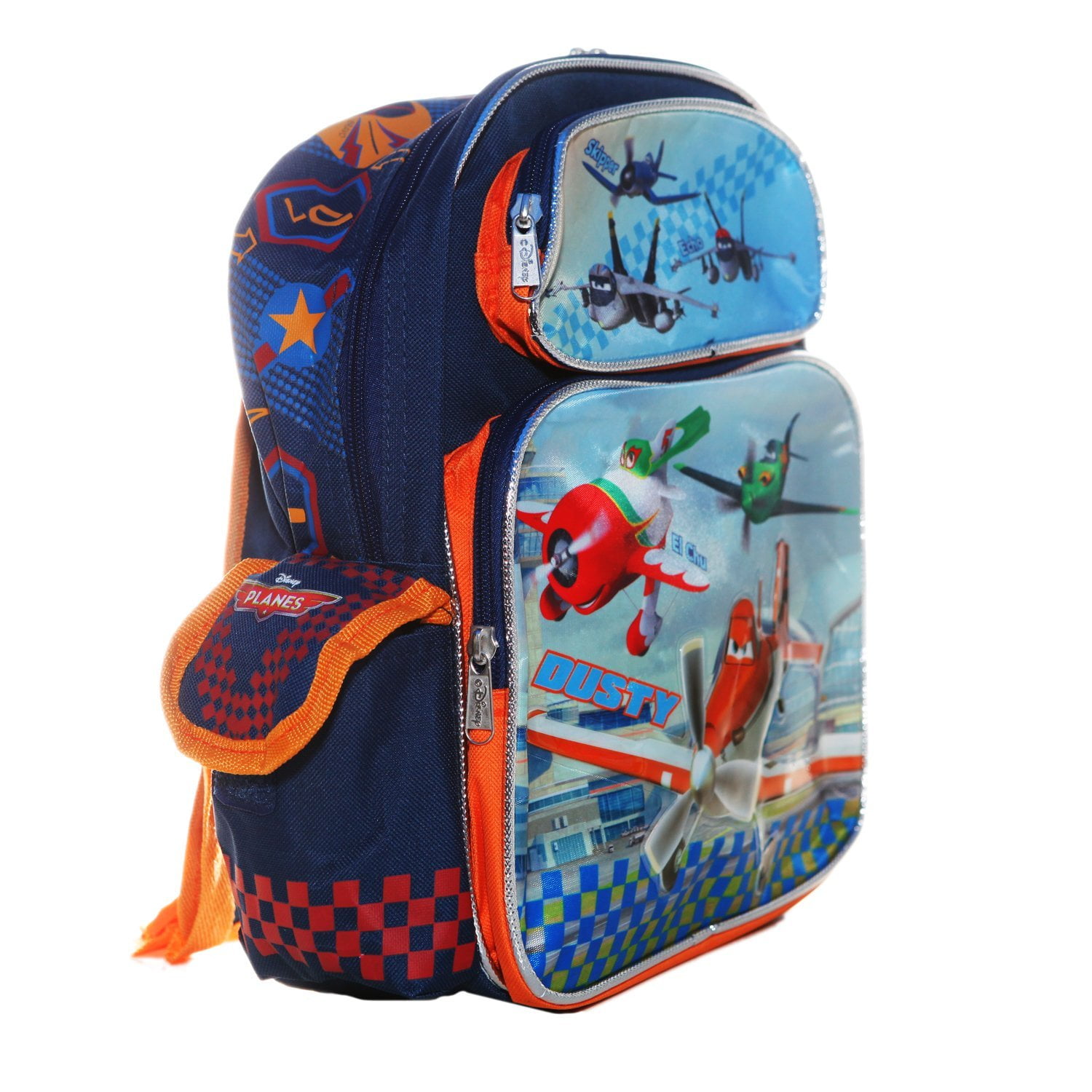 Small Backpack - Disney - Planes Skipper, Echo, El Chu & Dusty New 631529